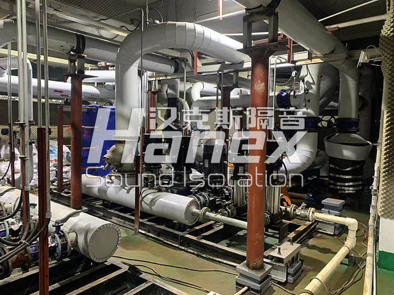 濟寧歐隆盛源南、北換熱站噪音振動治理項目竣工驗收