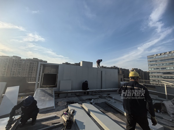 屋面風機噪音大怎么處理？