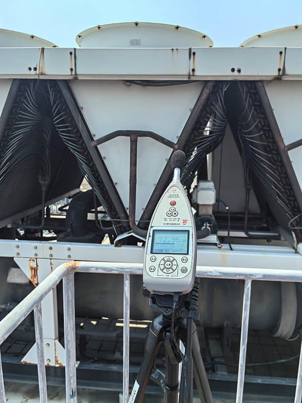 海寧第二人民醫院住院樓空調機組振動噪聲問題成功解決